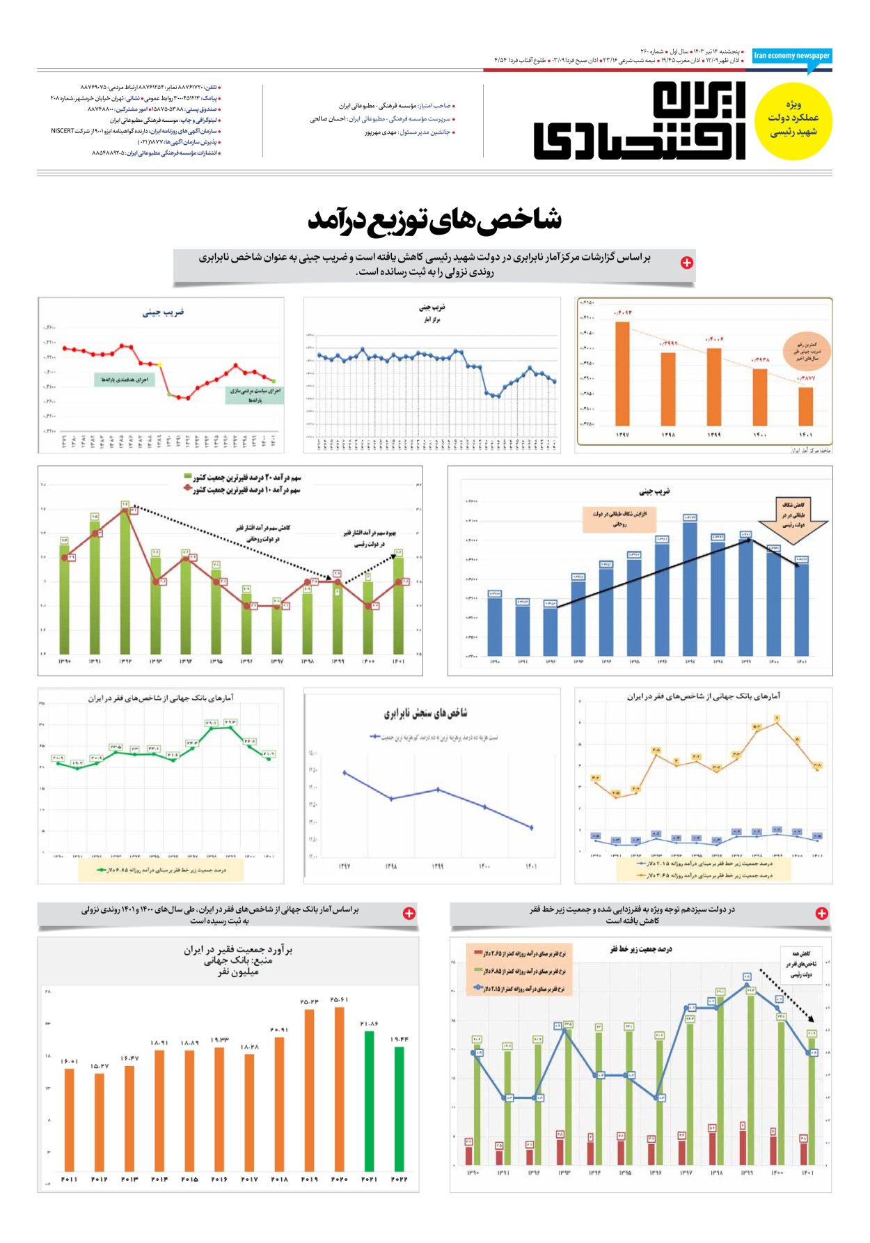 روزنامه ایران اقتصادی - شماره دویست و شصت - ۱۴ تیر ۱۴۰۳ - صفحه ۸